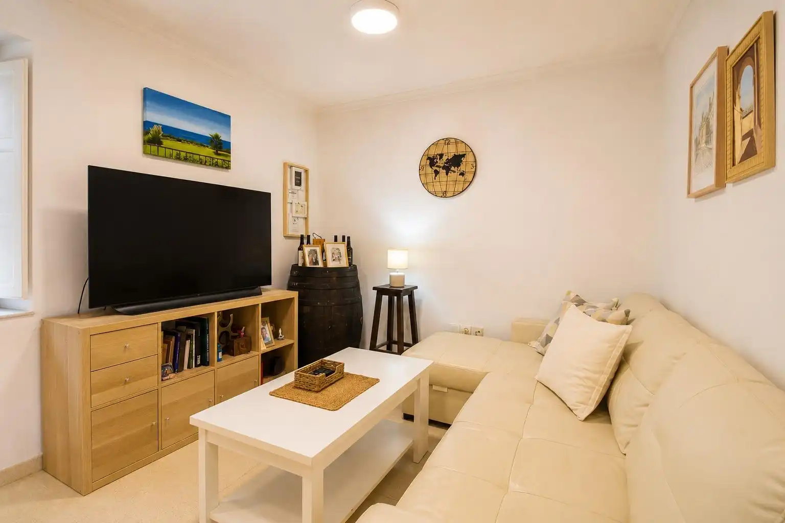 Sala de estar de Piso en venta en Jerez de la Frontera con Aire acondicionado y Amueblado