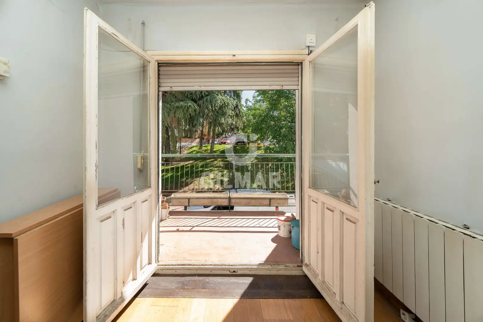 Garten von Wohnung zum Verkauf in Madrid mit Heizung und Balkon