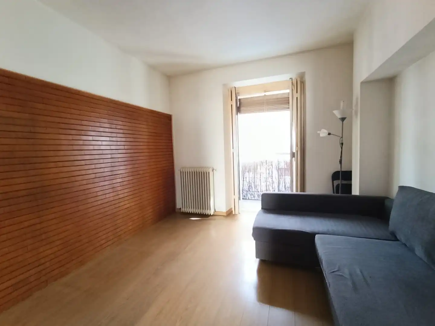 Wohnzimmer von Wohnung zur Miete in Madrid mit Klimaanlage, Heizung und Parkett