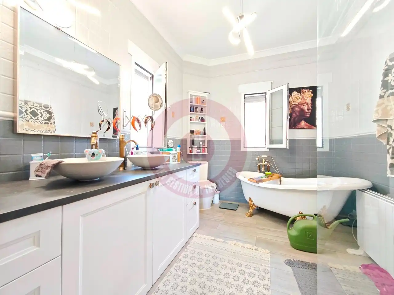 Baño de Casa o chalet en venta en Arenas con Aire acondicionado, Jardín privado y Terraza