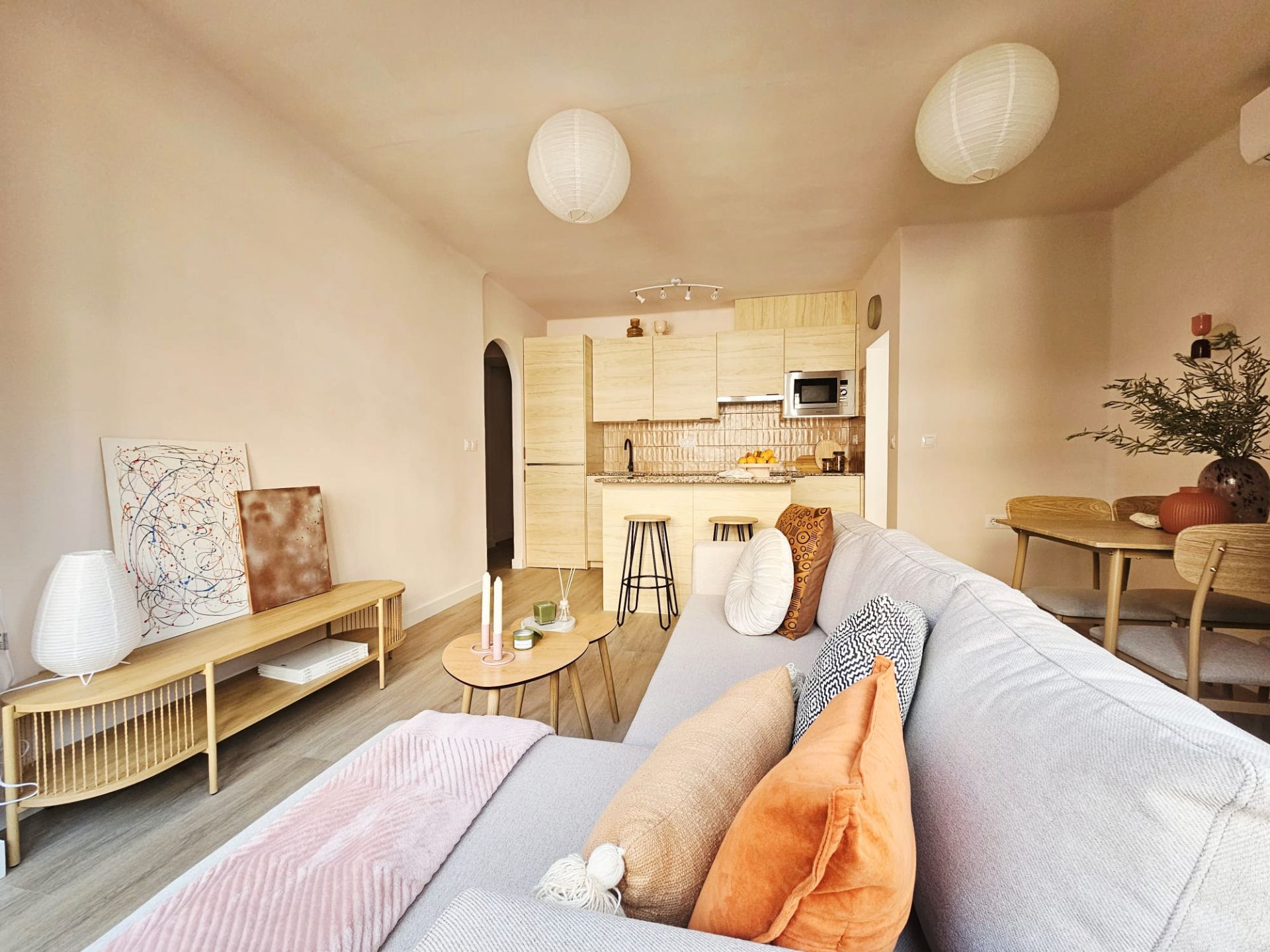 Sala d'estar de Pis en venda en  Granada Capital amb Aire condicionat, Calefacció i Parquet