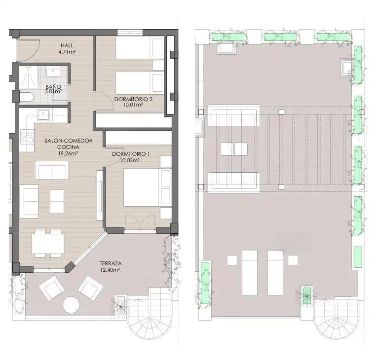 Penthouse mit Pool zur Miete in Calle Calle Torrox, imagen 29