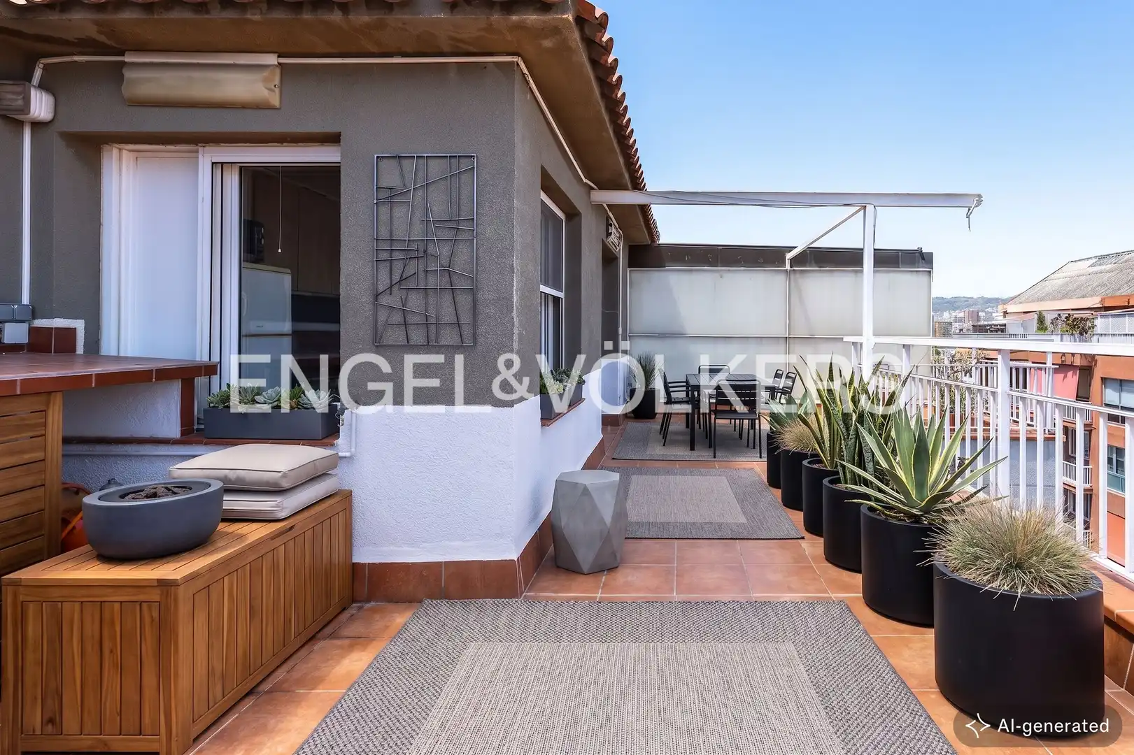 Terraza de Ático en venta en Barcelona con Calefacción