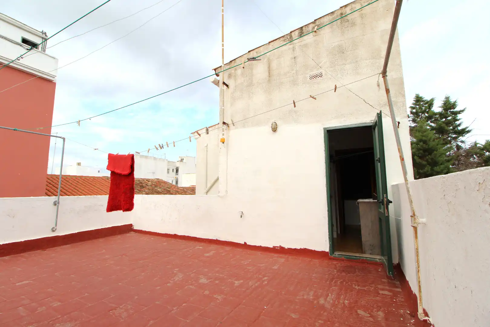 Vista exterior de Casa adosada en venda en Maó - Mahón amb Calefacció, Terrassa i Traster