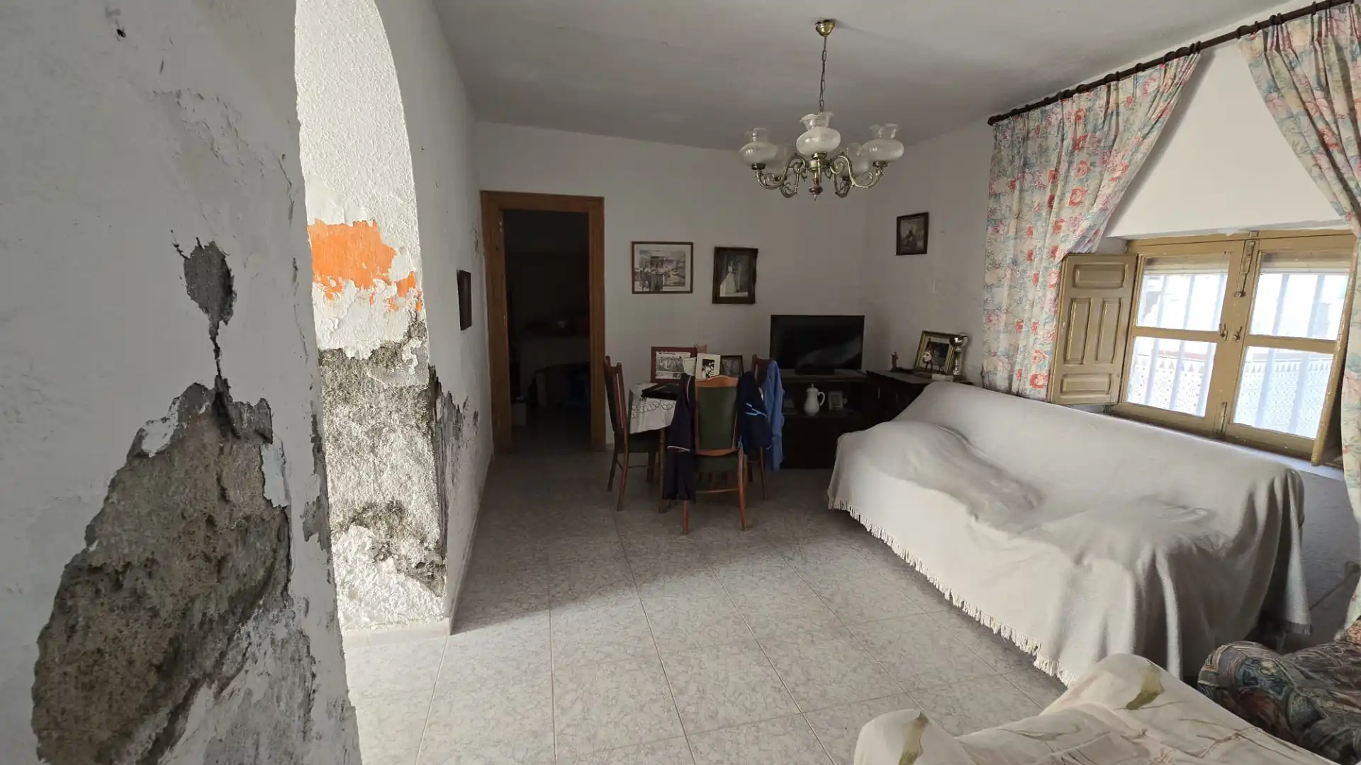 Living room of Houses for sale in Roquetas de Mar  with Terrace and Furnished