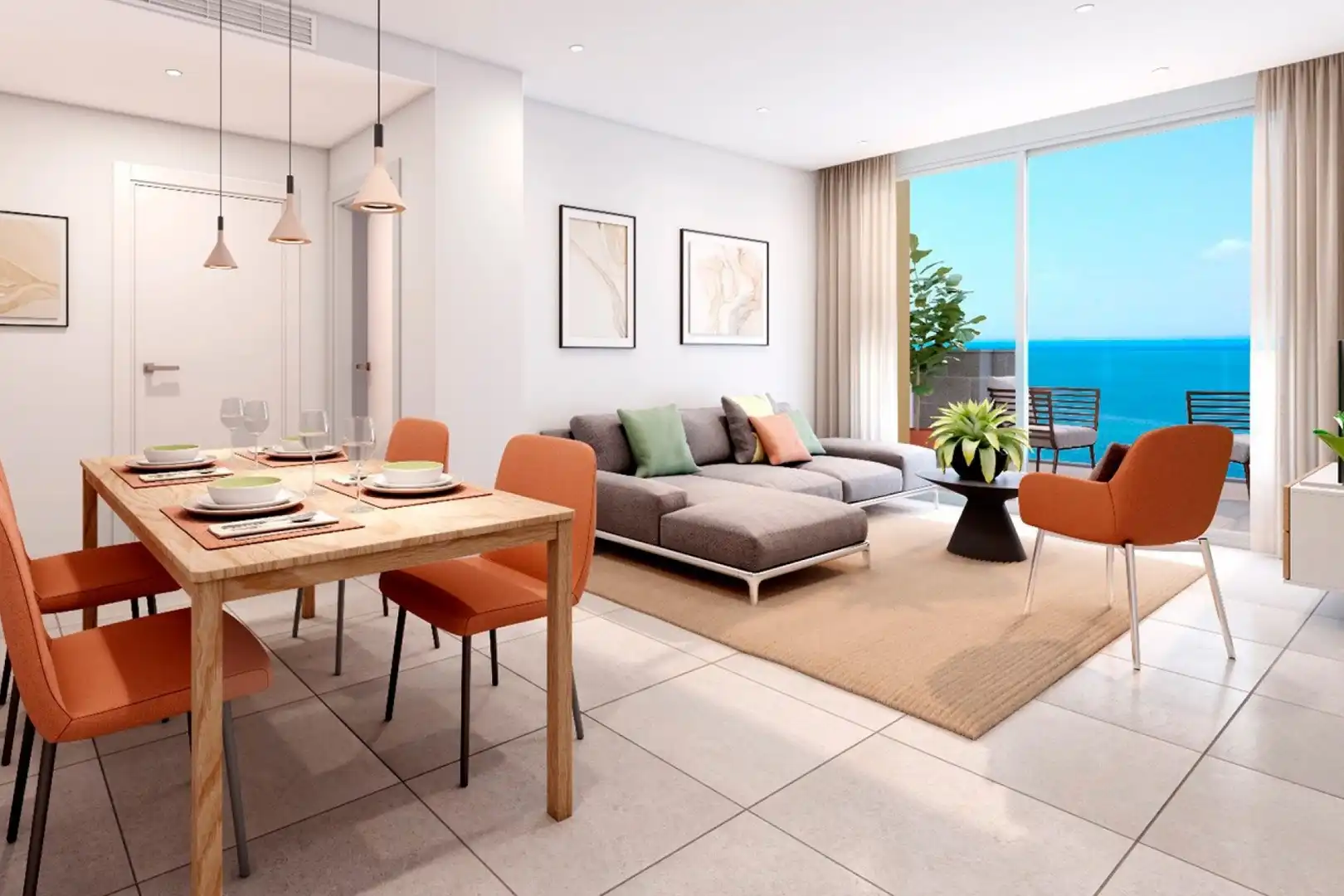 Living room of Flat for sale in Tomás Maestre