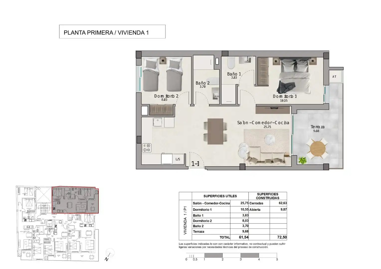Apartamento en venta en Santa Pola con Calefacción, Jardín privado y Terraza