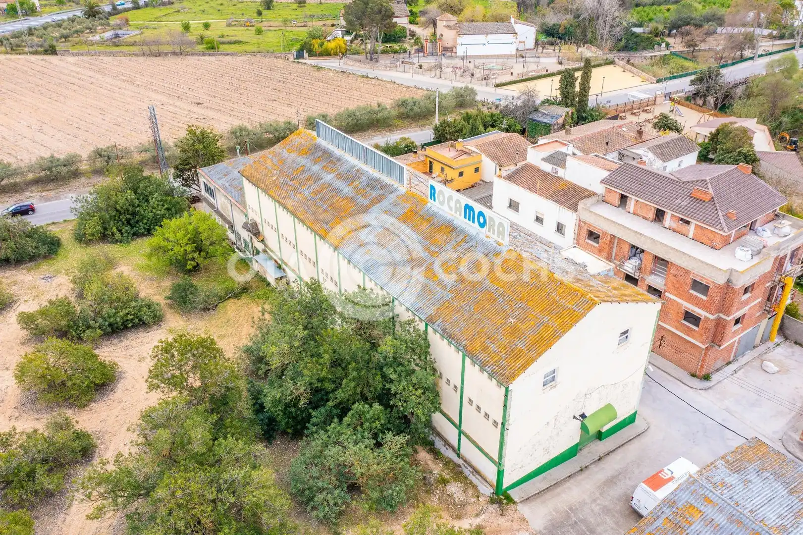 Exterior view of Industrial buildings for sale in Vallmoll