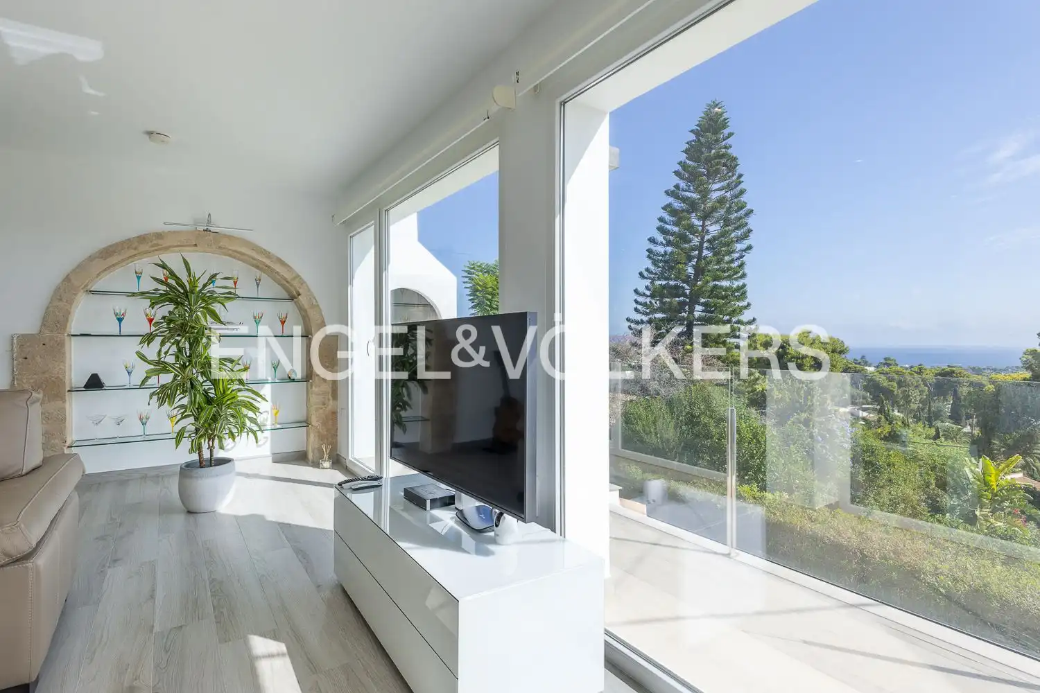 Vista exterior de Casa o xalet en venda en Jávea / Xàbia amb Aire condicionat, Calefacció i Jardí privat