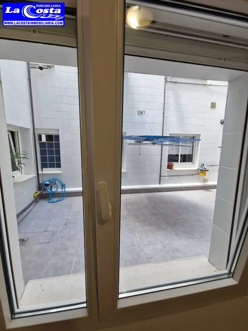 Balcony of Flat for sale in Santander  with Parquet flooring, Oven and Washing machine
