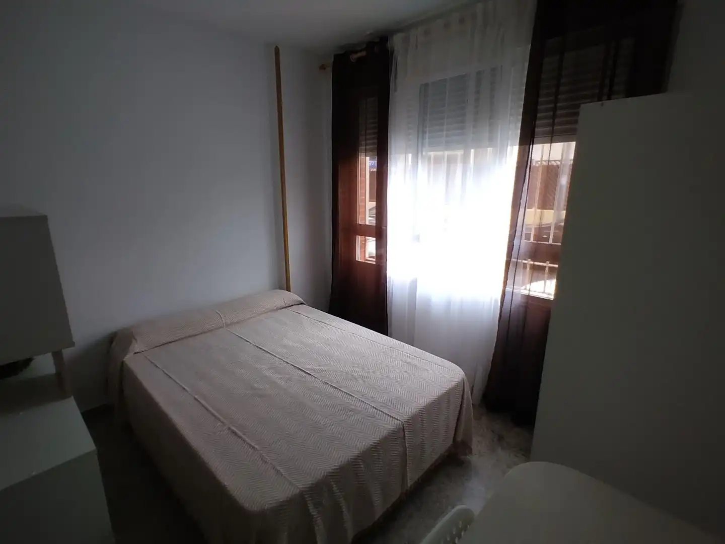 Schlafzimmer von Wohnung zur Miete in Ciudad Real mit Klimaanlage, Heizung und Möbliert