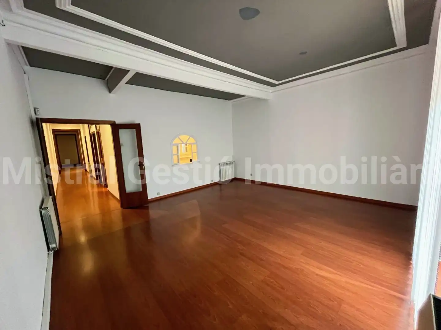 Sala de estar de Piso de alquiler en Barcelona con Aire acondicionado, Calefacción y Parquet