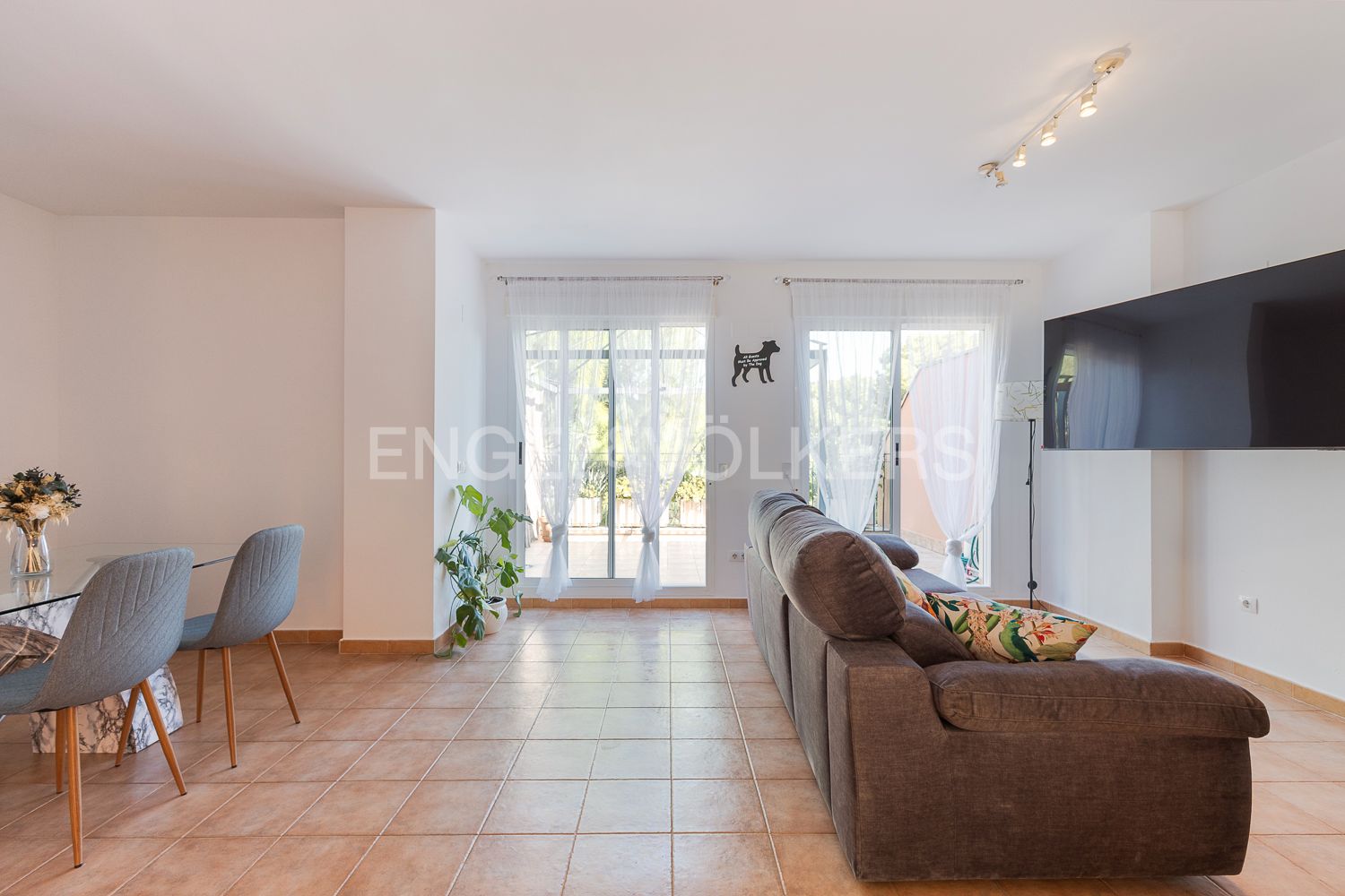 Living room of House or chalet to rent in Chiva  with Air Conditioner, Heating and Terrace