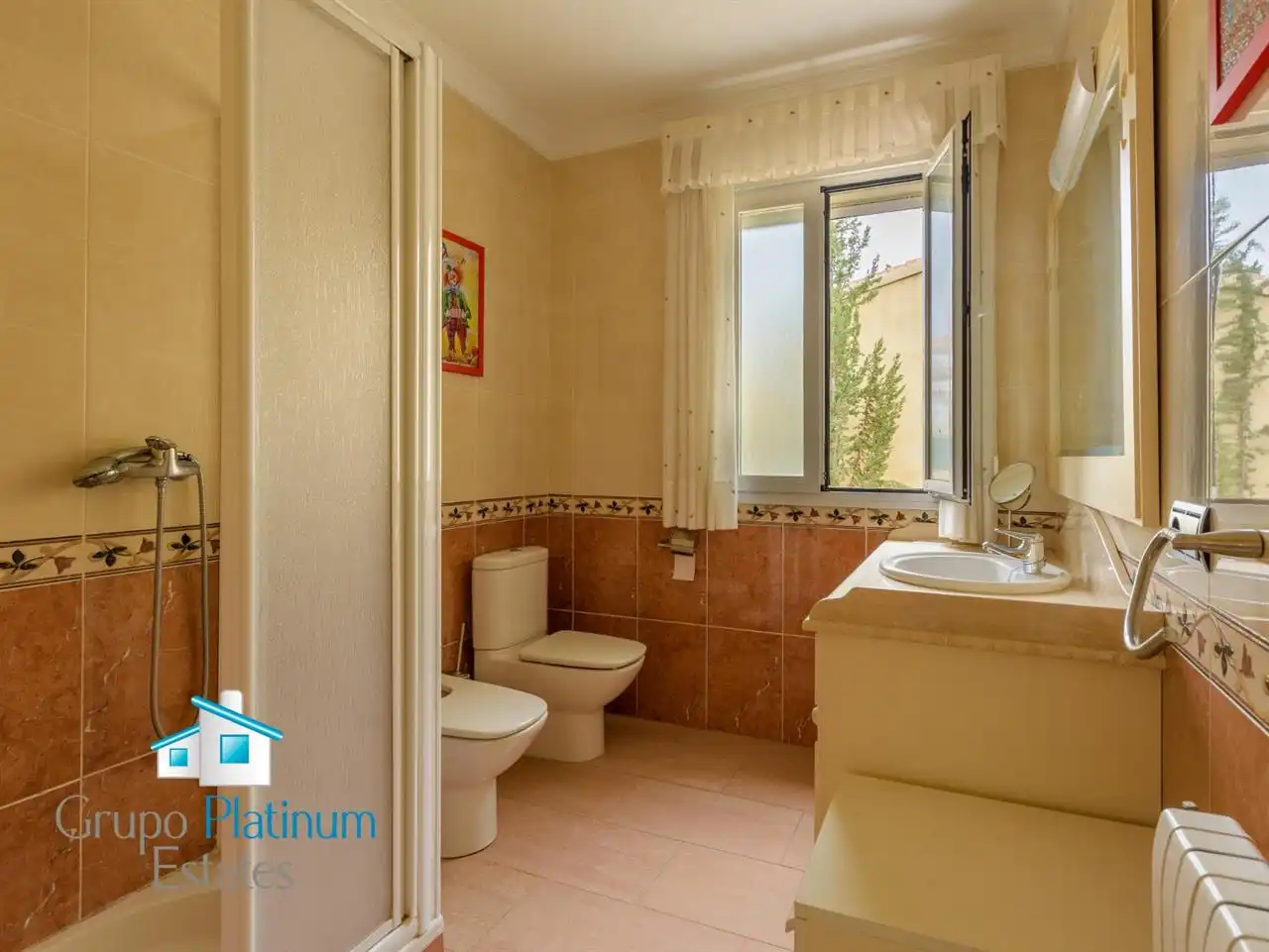 Baño de Casa o chalet en venta en Olula del Río con Aire acondicionado, Calefacción y Jardín privado