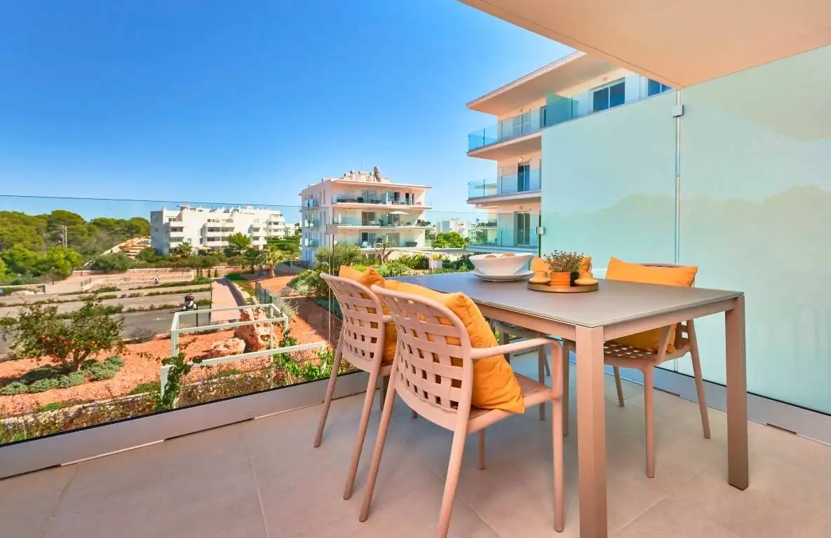 Vista exterior de Apartamento en venta en Santanyí con Aire acondicionado, Calefacción y Jardín privado