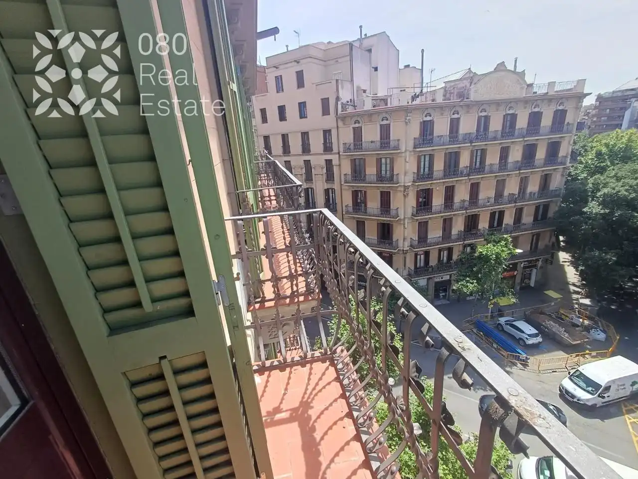 Vista exterior de Piso en venta en Barcelona con Aire acondicionado, Parquet y Terraza