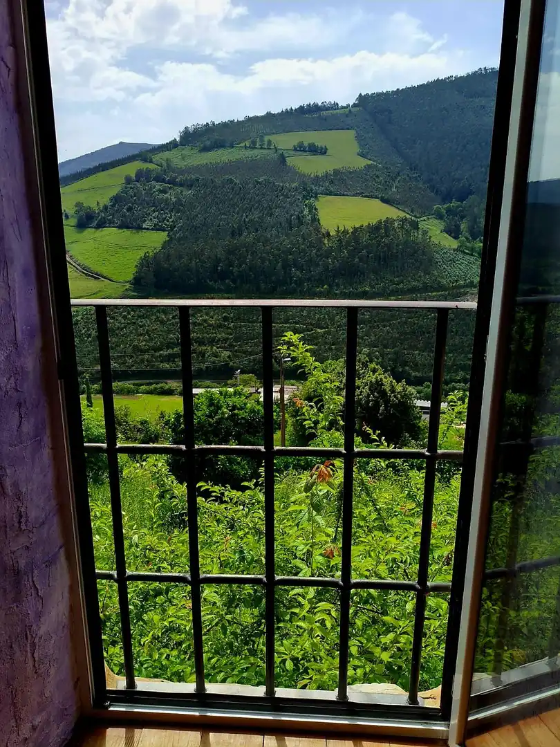Vista exterior de Finca rústica en venda en Vegadeo amb Calefacció i Balcó