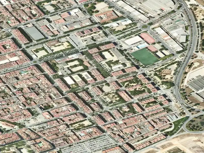 Vista exterior de Piso en venta en El Prat de Llobregat