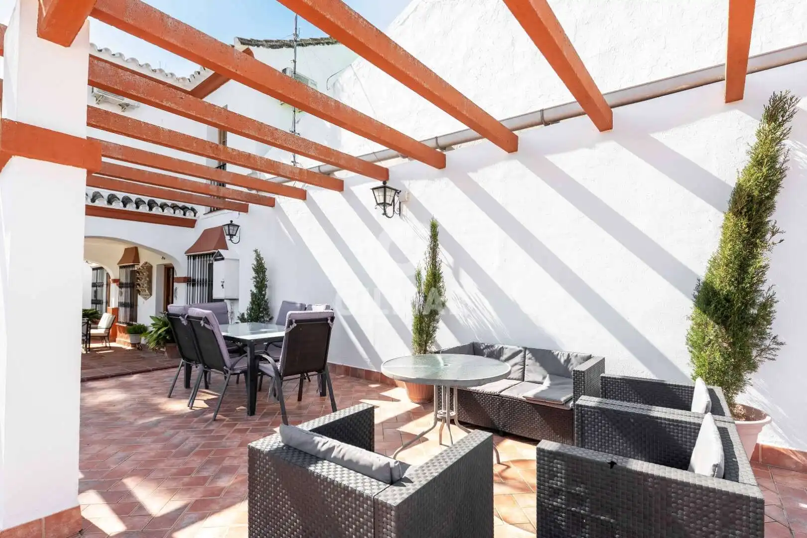 Terrace of Houses for sale in Villamartín  with Heating, Private garden and Swimming Pool