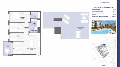 Foto 2 de Piso en venta en Hort de L’oca y Begònia, Sant Jordi, Tarragona