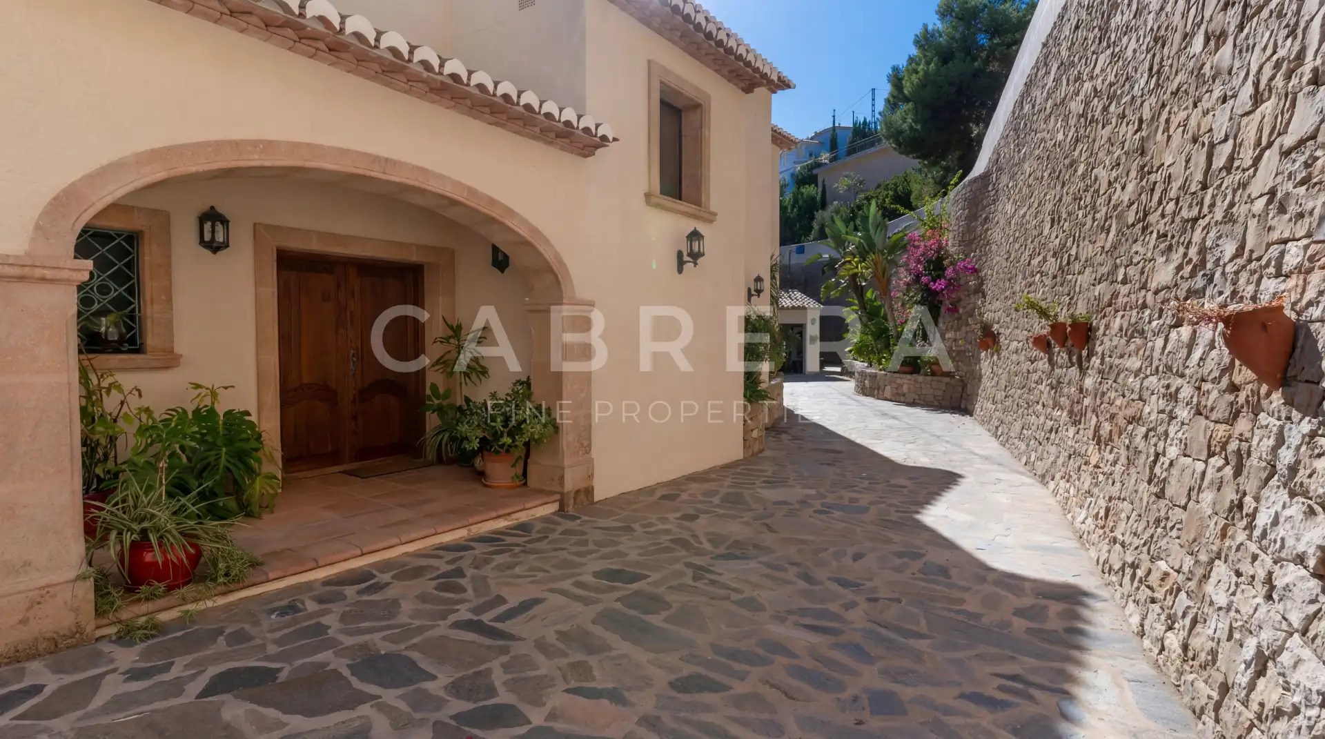 Vista exterior de Casa o chalet en venta en Benissa con Aire acondicionado, Calefacción y Jardín privado