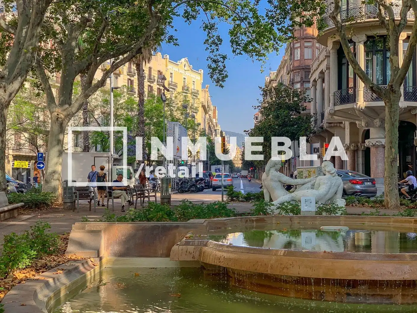 Vista exterior de Local de lloguer en Barcelona amb Aire condicionat i Alarma