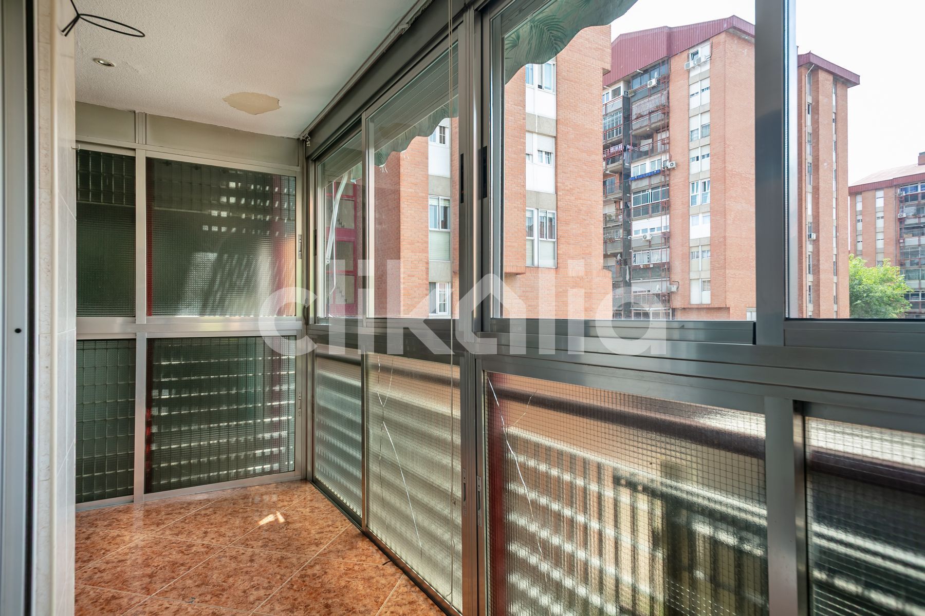 Balcony of Flat for sale in  Madrid Capital  with Air Conditioner, Heating and Terrace