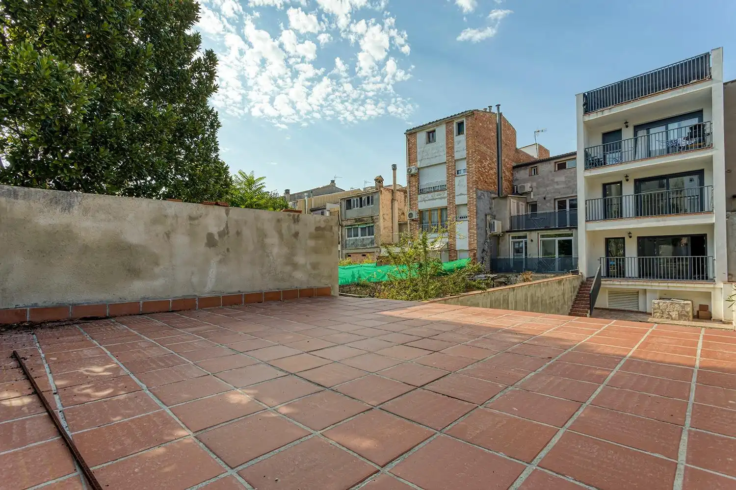 Terrasse von Wohnung zum Verkauf in Igualada mit Klimaanlage, Privatgarten und Terrasse