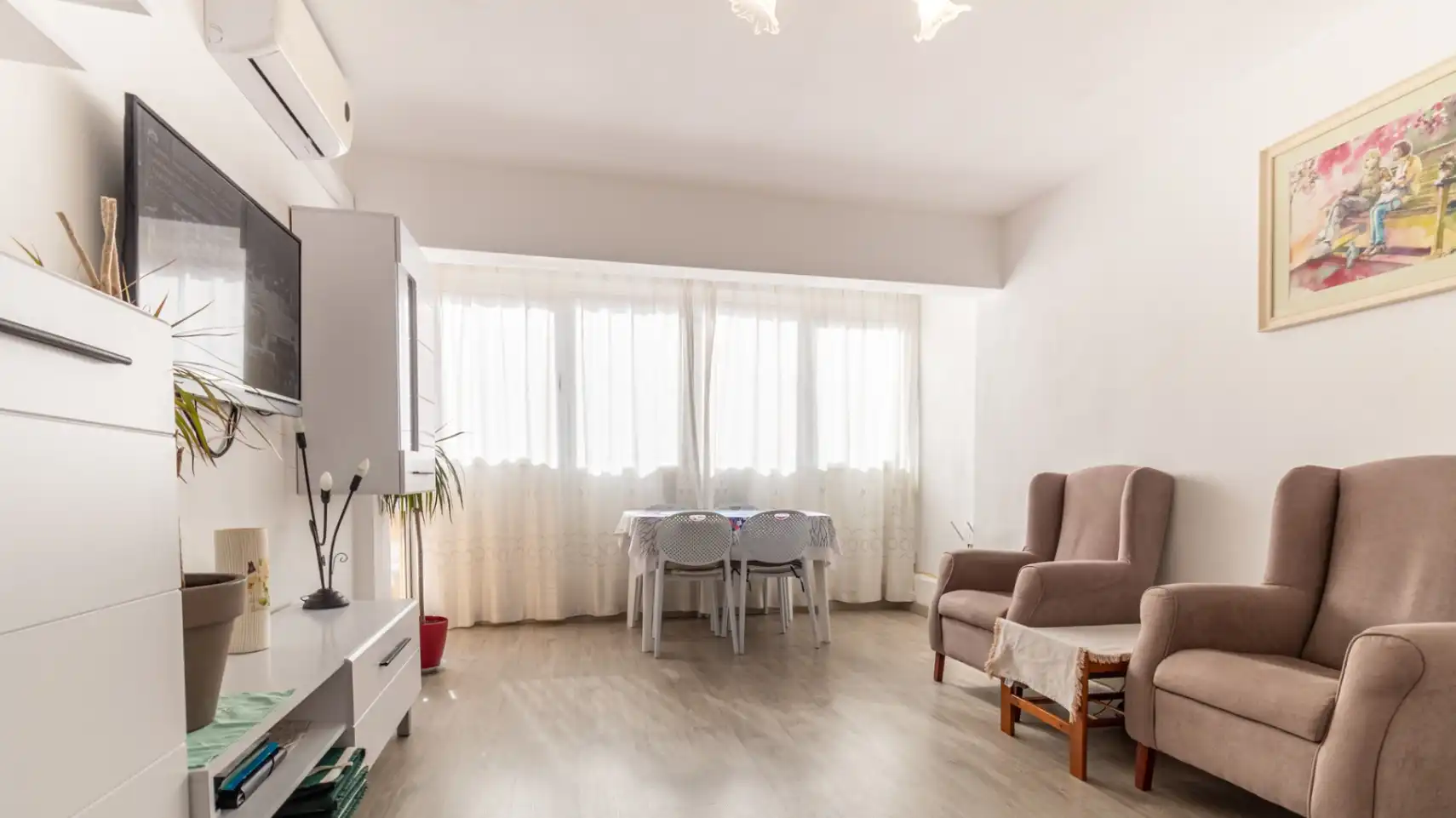 Sala d'estar de Pis en venda en Dénia amb Aire condicionat, Calefacció i Terrassa