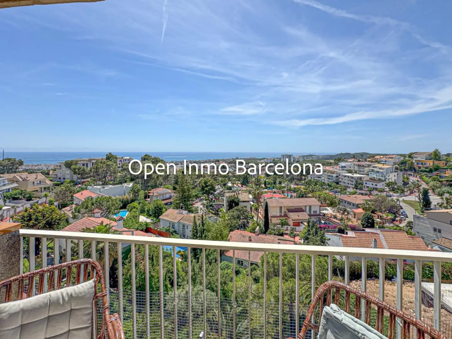 Balcony of Flat for sale in Sant Pere de Ribes  with Heating, Private garden and Terrace