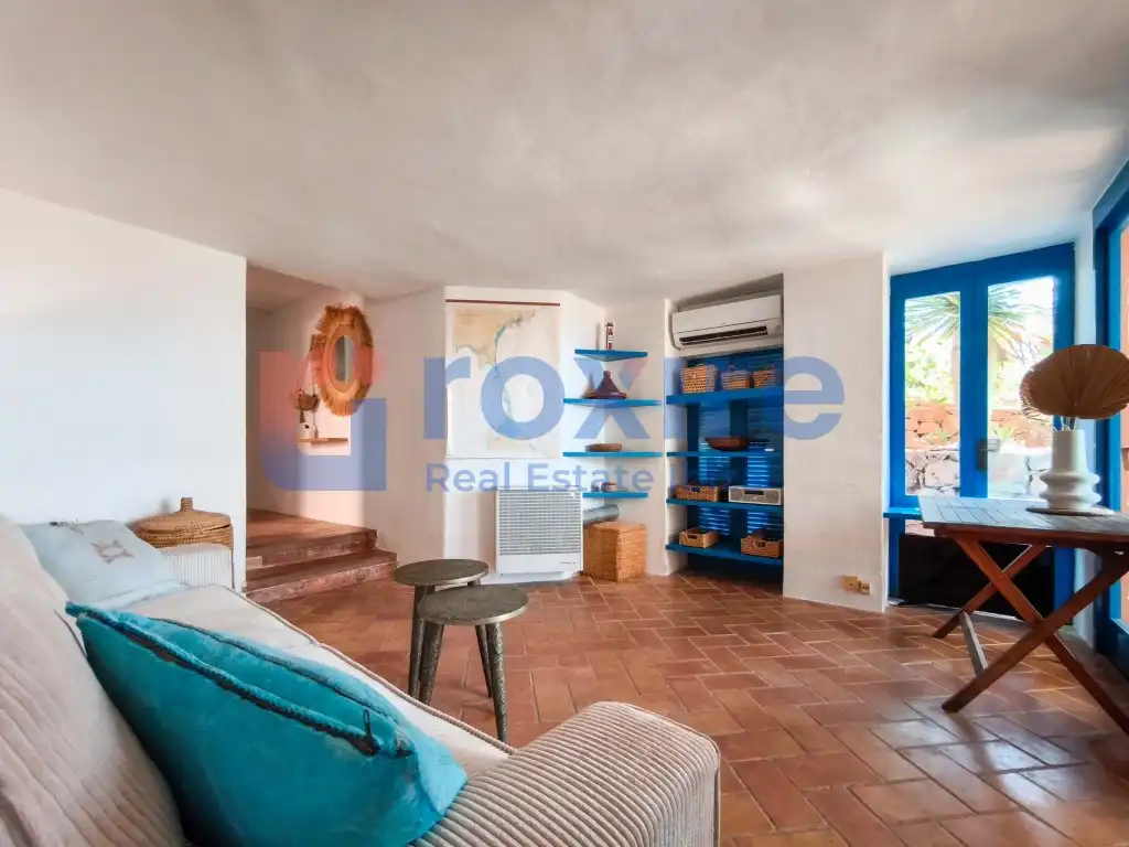 Sala de estar de Casa adosada de alquiler en Sant Josep de sa Talaia con Aire acondicionado, Terraza y Amueblado