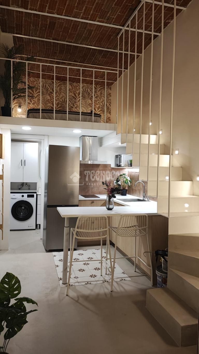 Kitchen of Flat for sale in  Madrid Capital