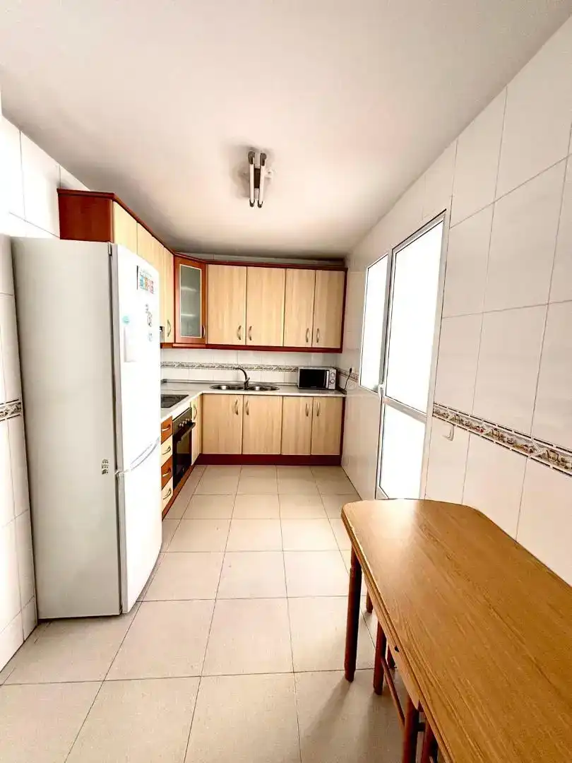 Kitchen of Flat for share in San Luis