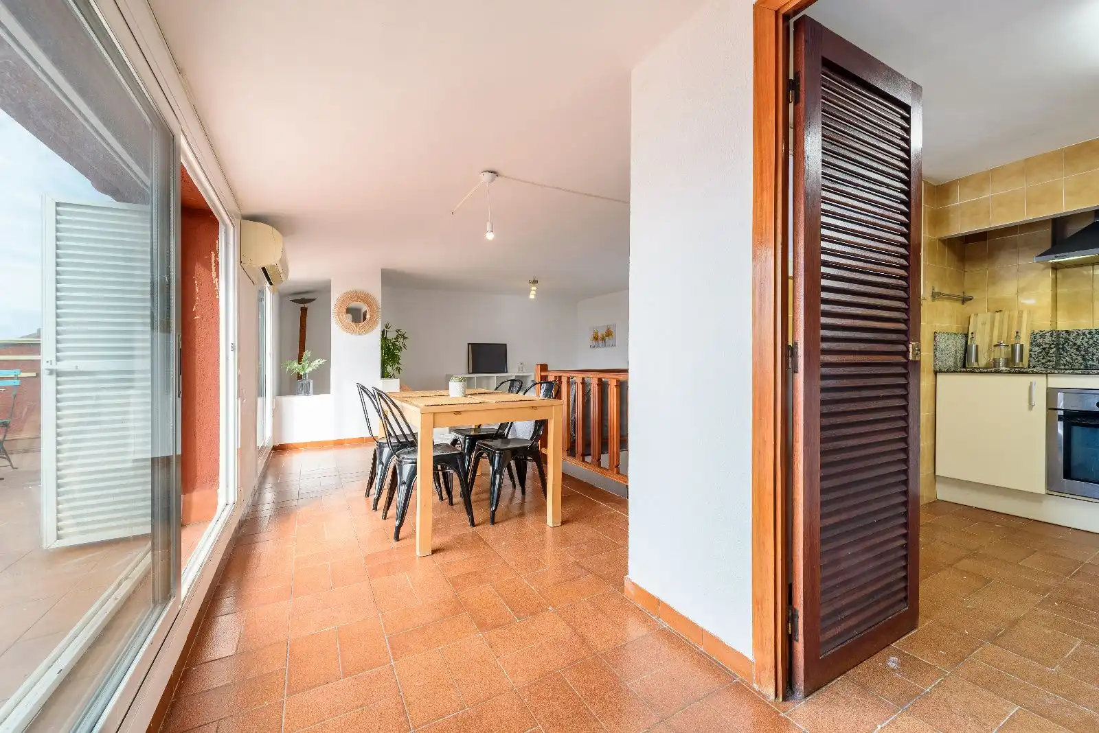 Dining room of Duplexes for sale in Torredembarra  with Air Conditioner and Balcony