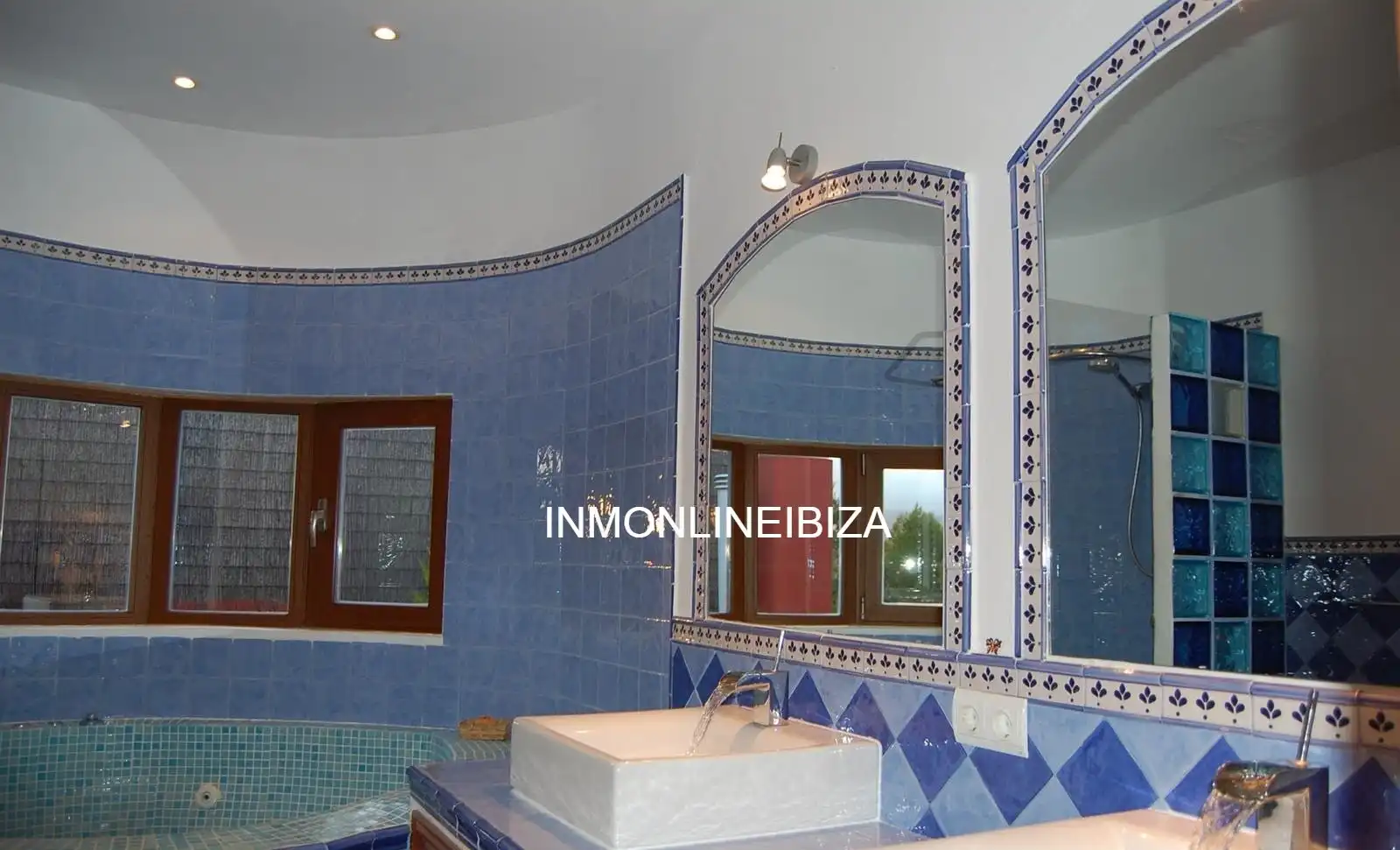 Baño de Casa o chalet de alquiler en Sant Josep de sa Talaia con Jardín privado, Terraza y Piscina
