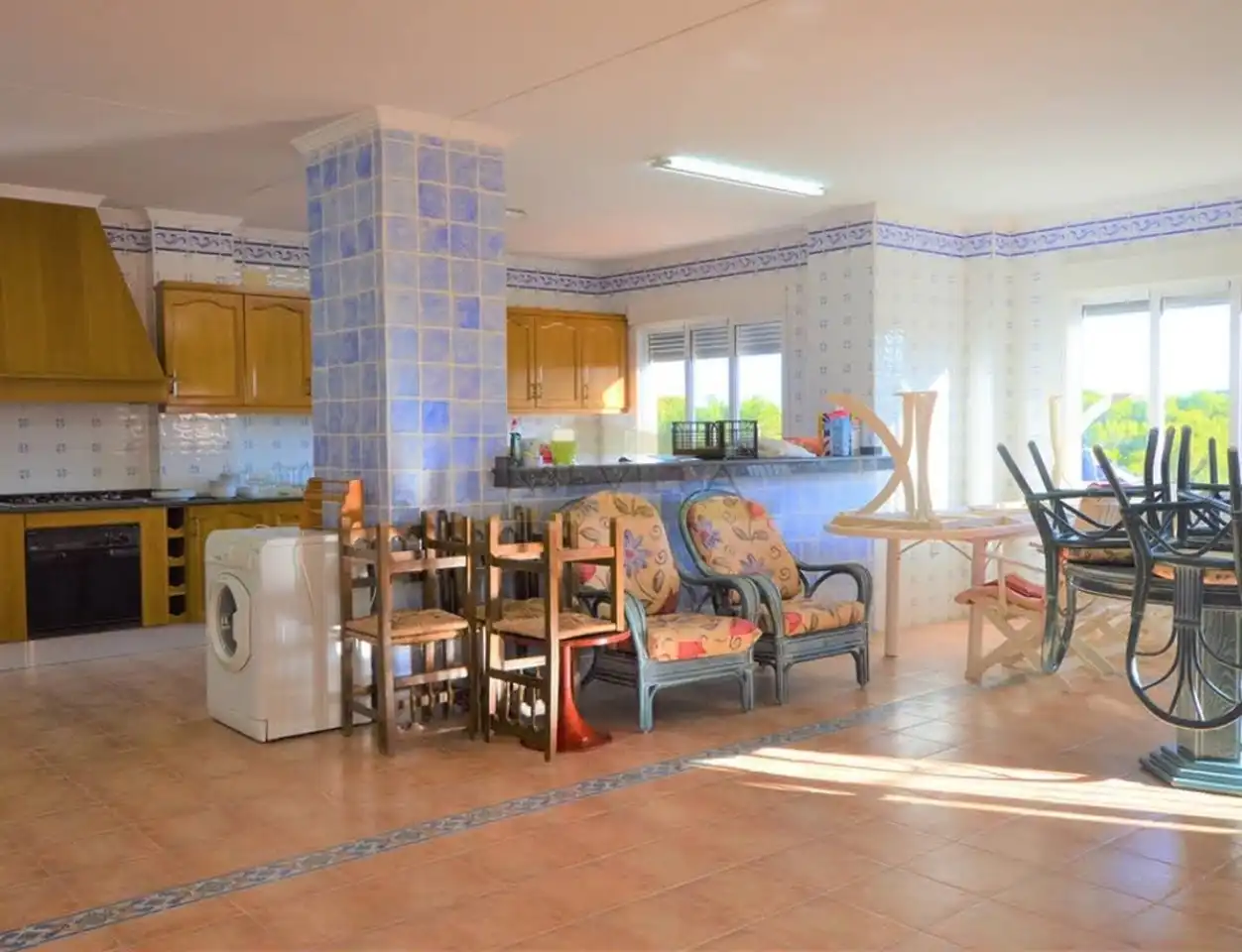 Cuina de Casa o xalet en venda en Orihuela amb Jardí privat, Terrassa i Piscina
