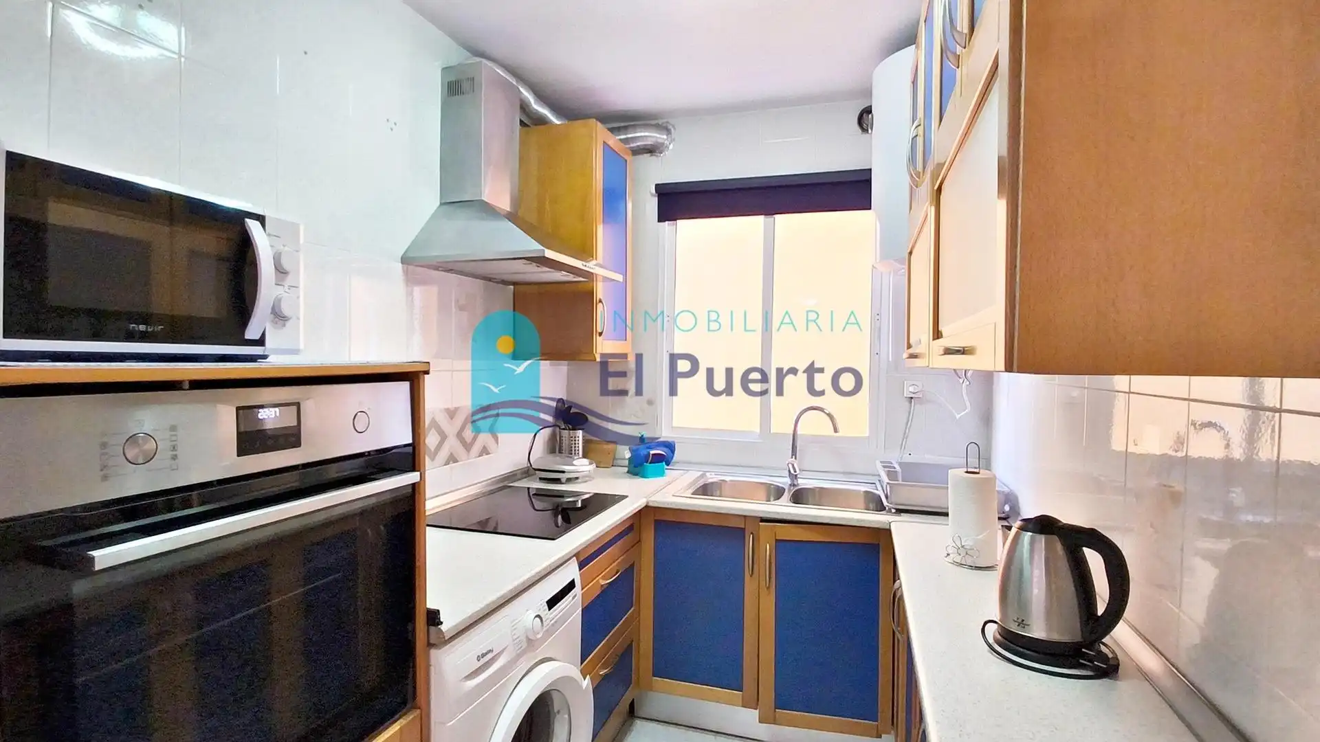 Cocina de Apartamento en venta en Mazarrón con Aire acondicionado, Calefacción y Terraza