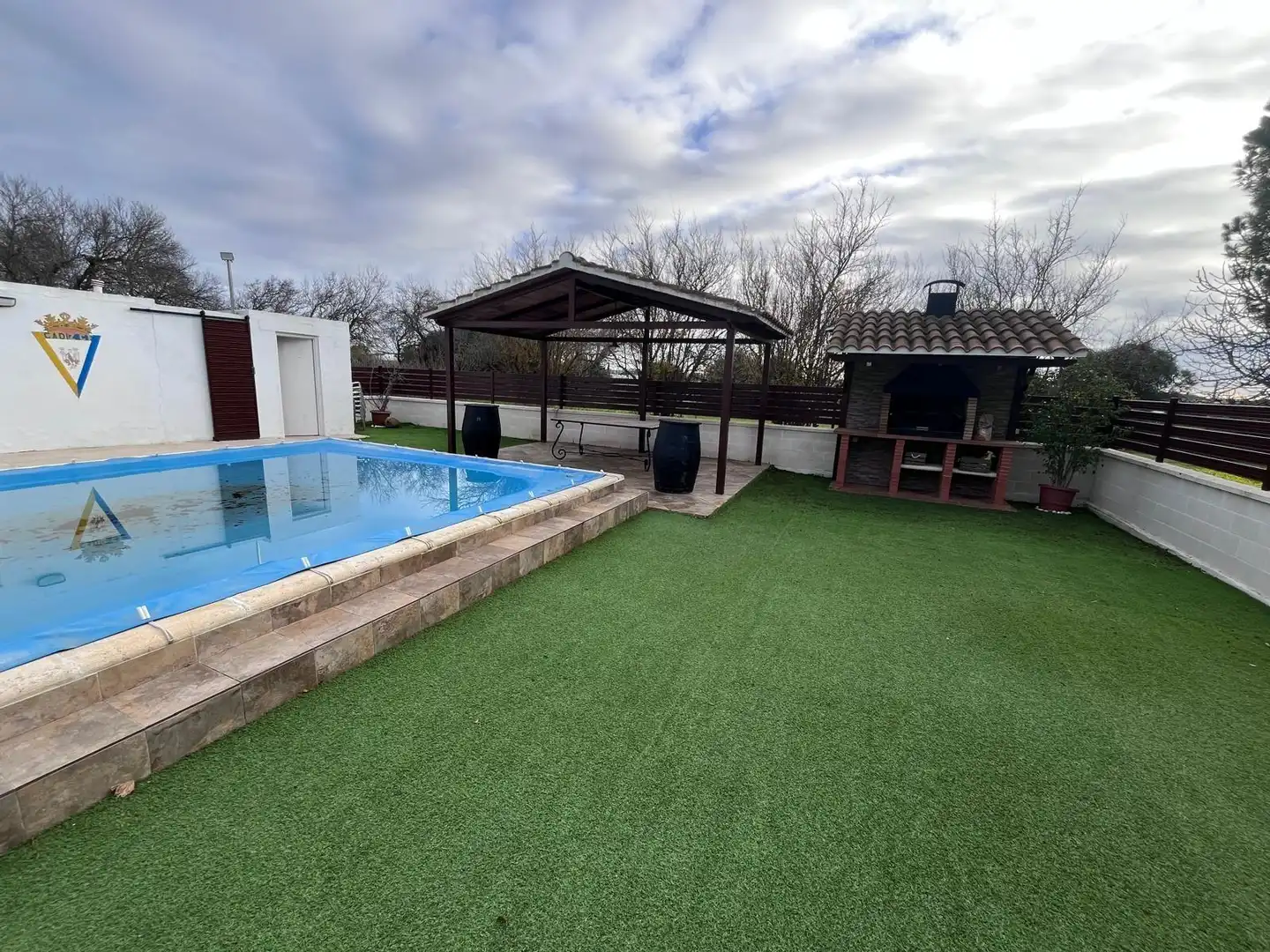 Piscina de Casa o chalet en venta en Chiclana de la Frontera con Aire acondicionado, Jardín privado y Parquet