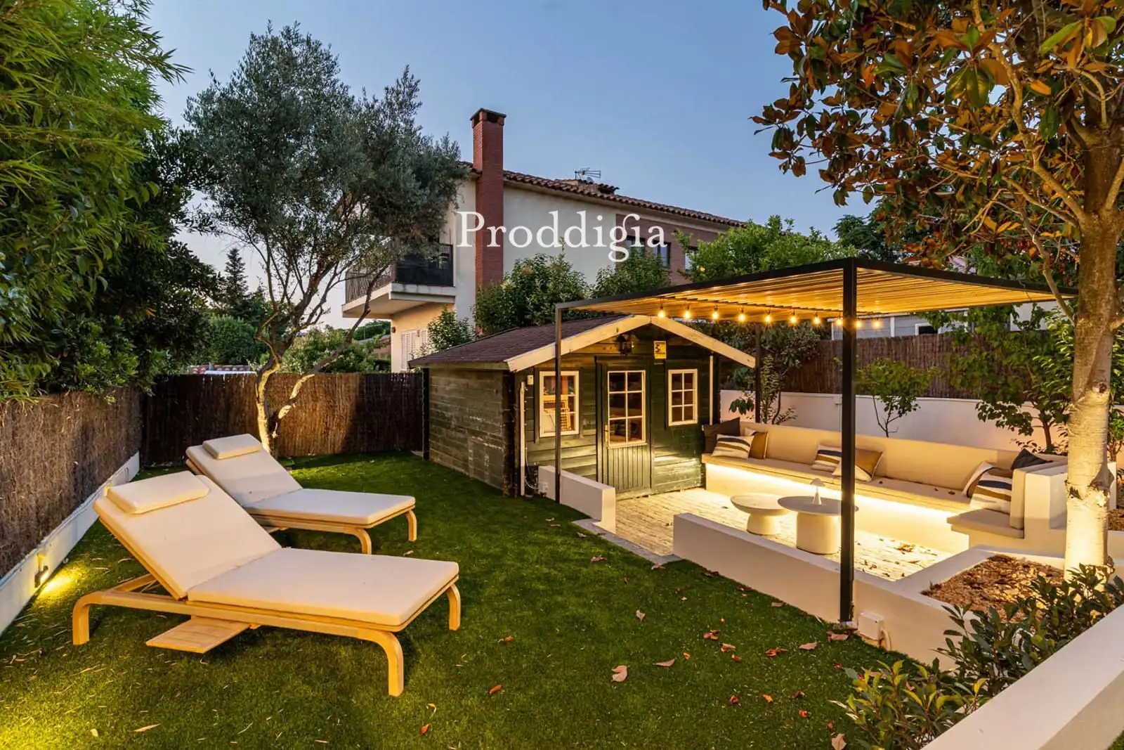 Terrace of Houses for rent in Sant Cugat del Vallès  with Air Conditioner, Swimming Pool and Alarm