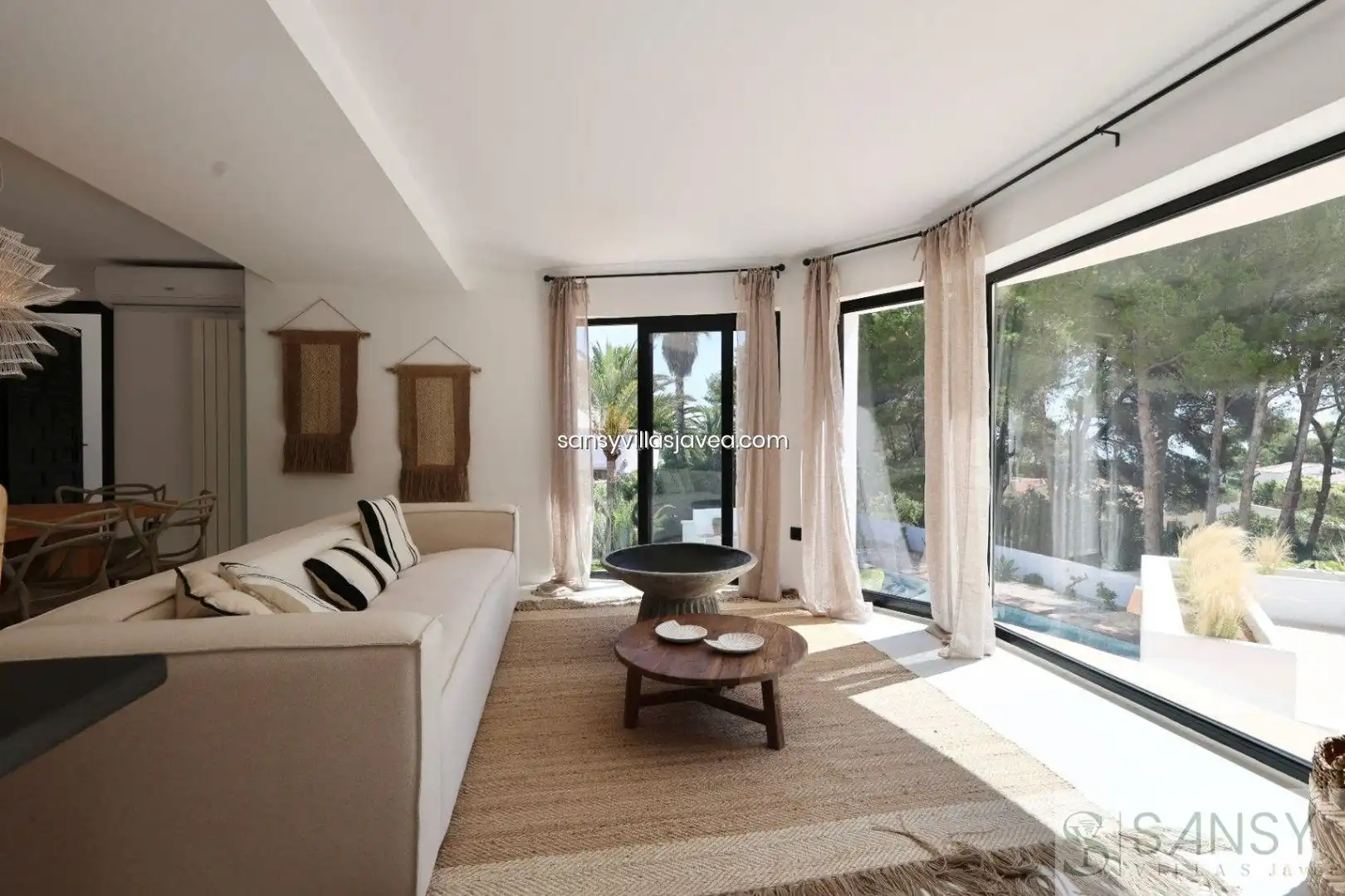 Living room of Houses for sale in Jávea / Xàbia  with Air Conditioner, Storage room and Furnished