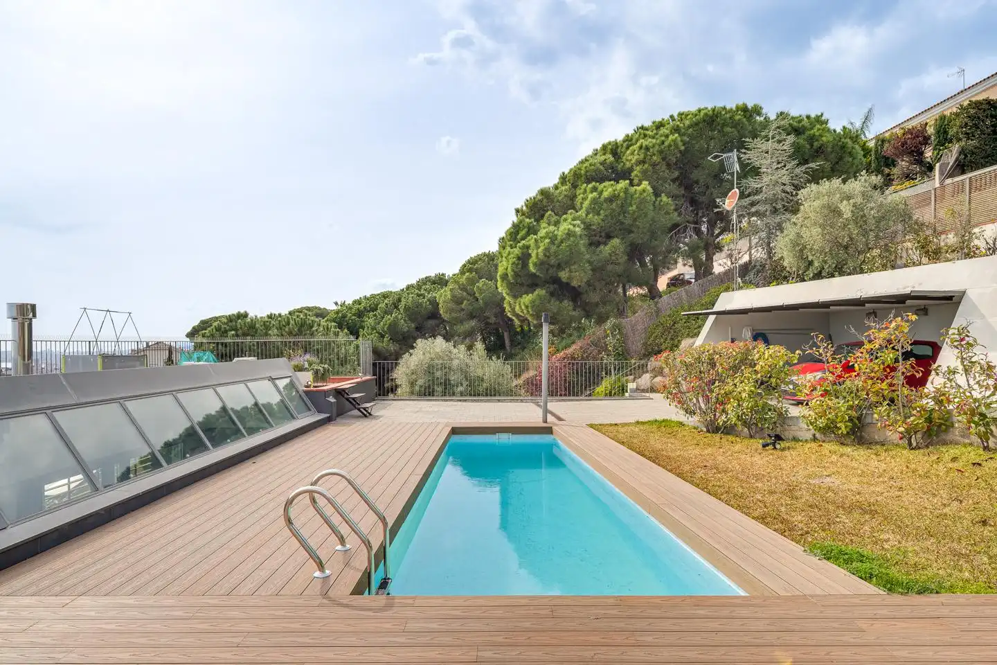 Piscina de Casa o xalet en venda en Teià
