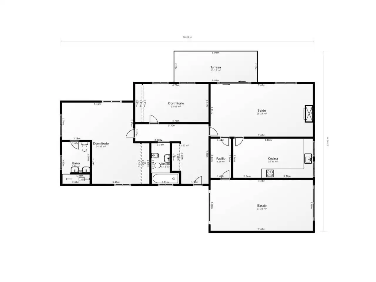 Detached house with garden for sale in Calle Río Abajo, imagen 56