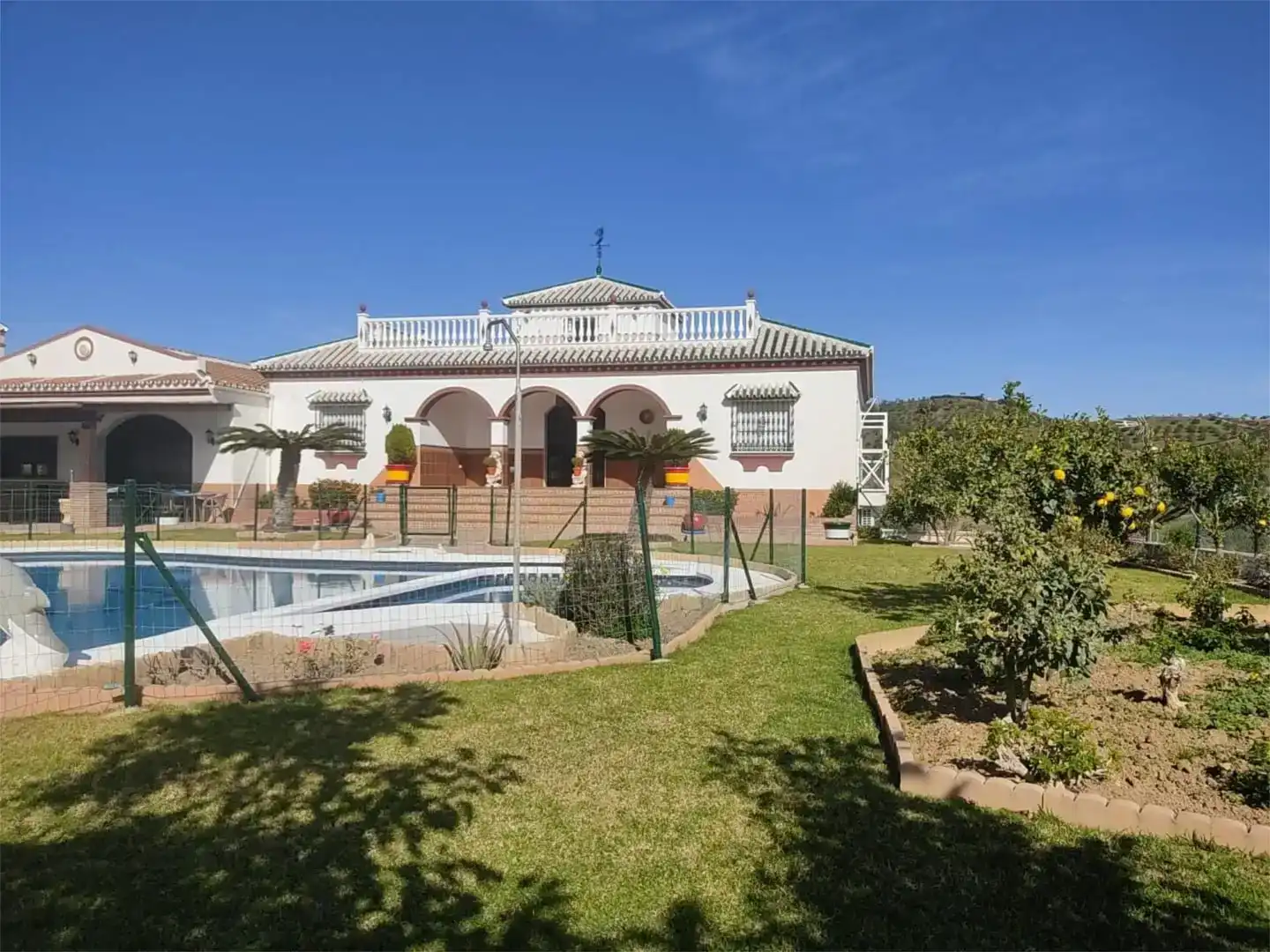 Garden of Houses for rent in Guaro, Málaga