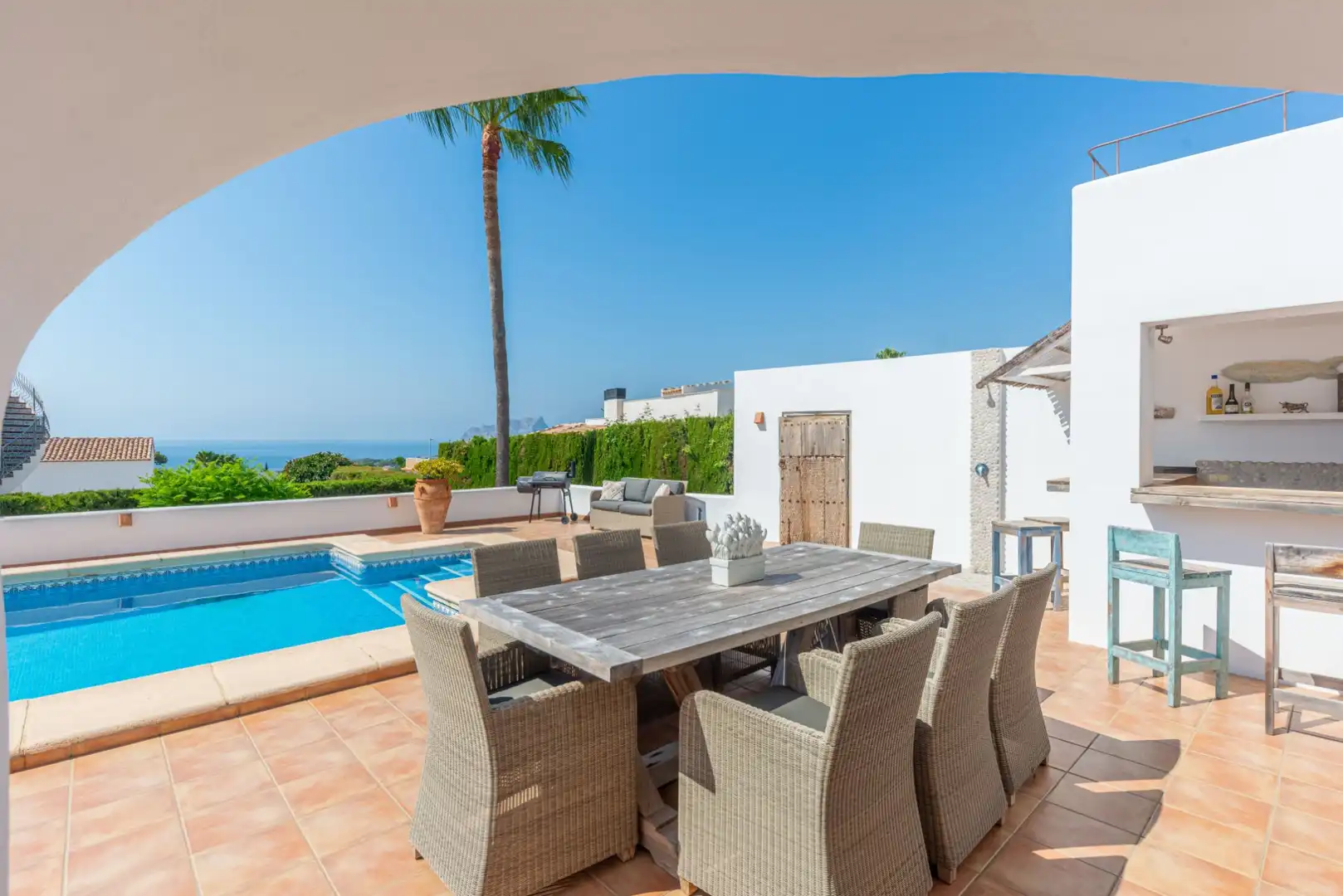 Terrassa de Casa o xalet en venda en Benissa pueblo  