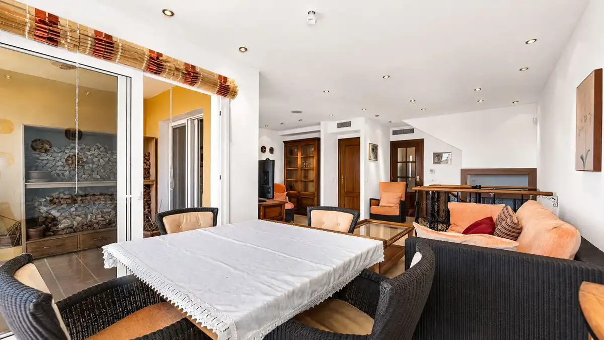 Dining room of Duplexes for sale in Marbella  with Air Conditioner, Heating and Private garden
