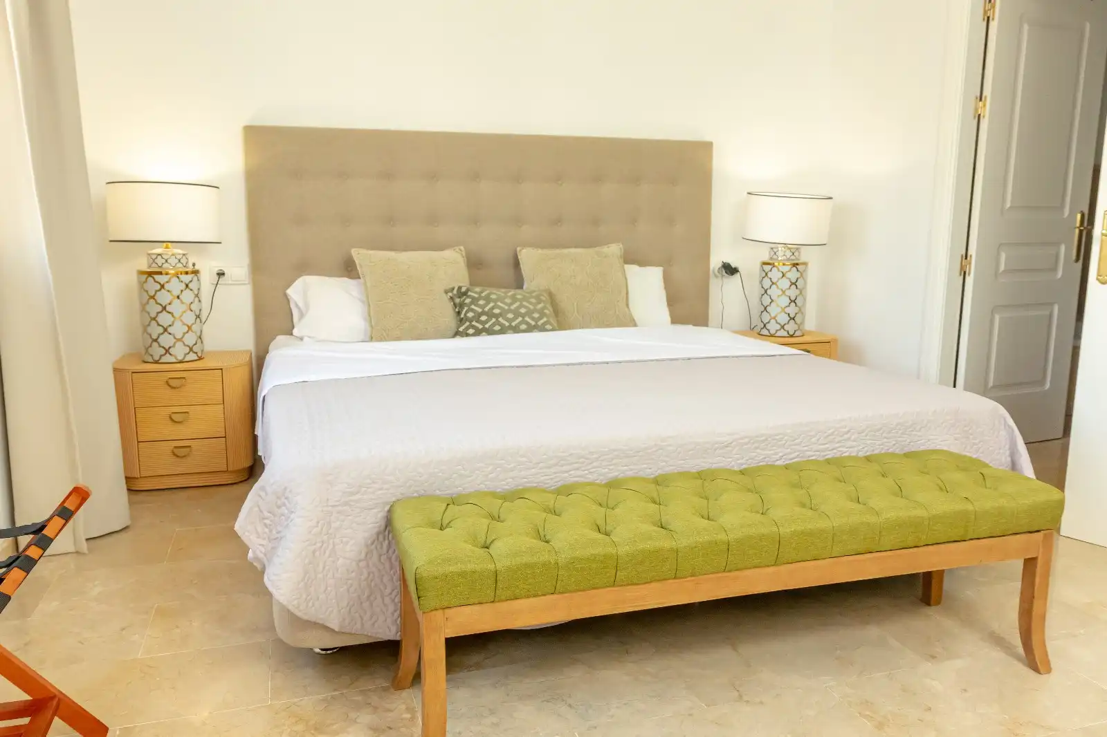 Bedroom of Detached homes for rent in Marbella  with Air Conditioner, Terrace and Storage room