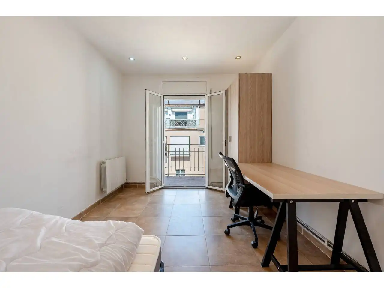 Schlafzimmer von Wohnung zum Verkauf in Manresa mit Klimaanlage, Heizung und Terrasse