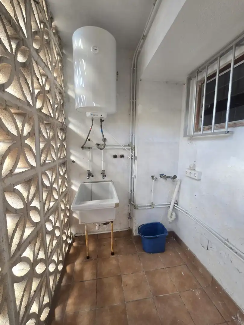 Baño de Dúplex de alquiler con opción a compra en Alcúdia con Aire acondicionado, Calefacción y Jardín privado