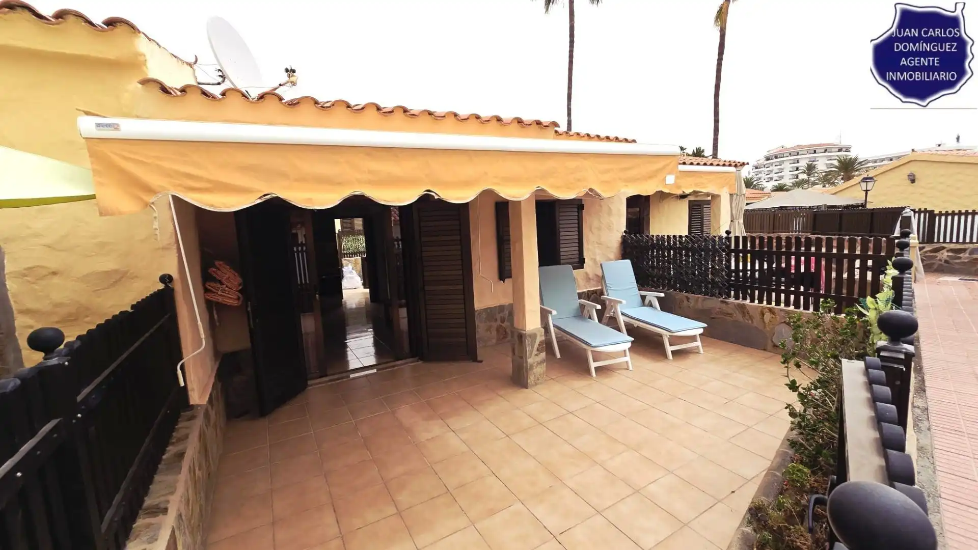 Terrassa de Casa o xalet de lloguer en San Bartolomé de Tirajana amb Aire condicionat, Terrassa i Moblat