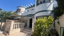 Exterior view of Single-family semi-detached for sale in El Campello  with Air Conditioner, Terrace and Alarm
